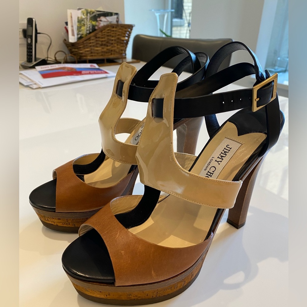 Jimmy Choo Leather Heels